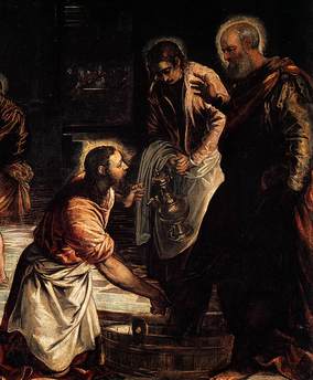 Christ washing the feet Tintoretto.jpg